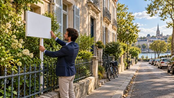 Découvrez comment un panneau immobilier booste votre visibilité à Nantes